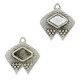 Cymbal ™ DQ metal bead ending Kipos II for Matubo GemDuo - Antique silver